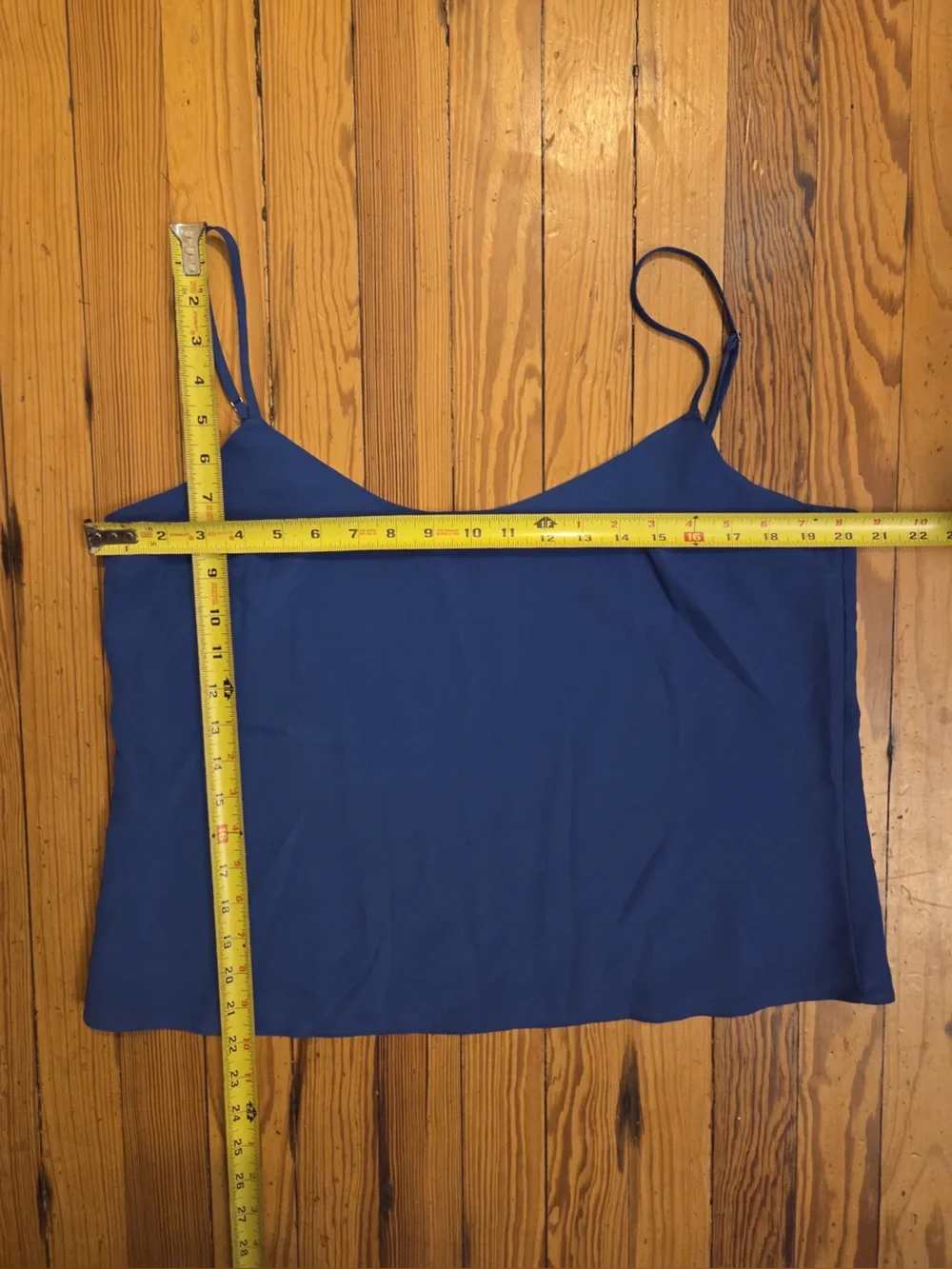 J. Crew Royal Blue Lace Long-Sleeve Blouse with matching blue tank! - Picture 6 of 8